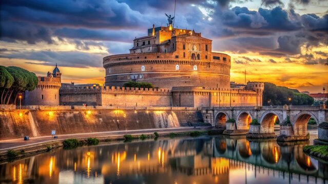View of saint angelo castle