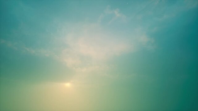 Dawn Sky On The Background 03