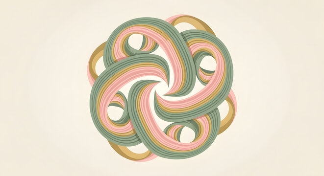 Abstract Knot Sculpture