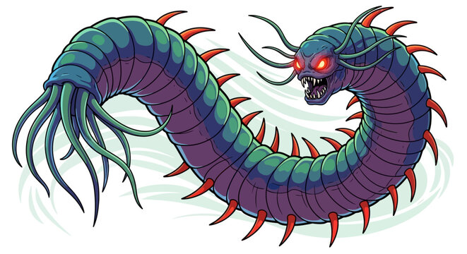 Fearsome Multi-Legged Monster Creature