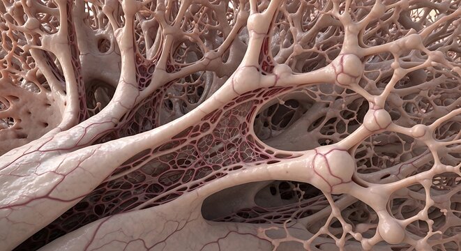 Anatomical Structure of Human Bone Tissue.