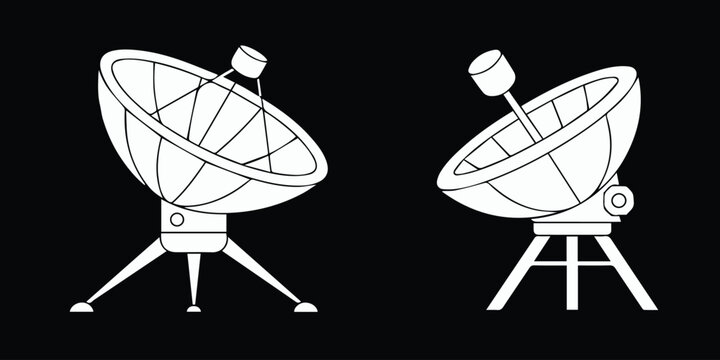 Parabolic reflector and feed assembly components