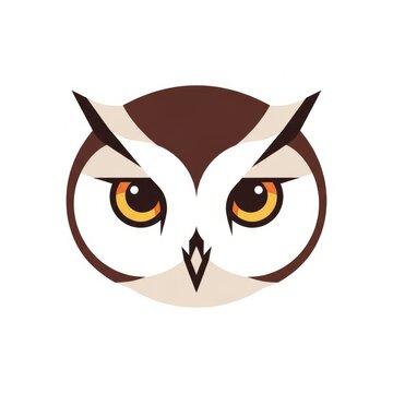Animal Mask 2D Illustration Vector with Decorative Tribal and Carnival Style Isolated on White Background
