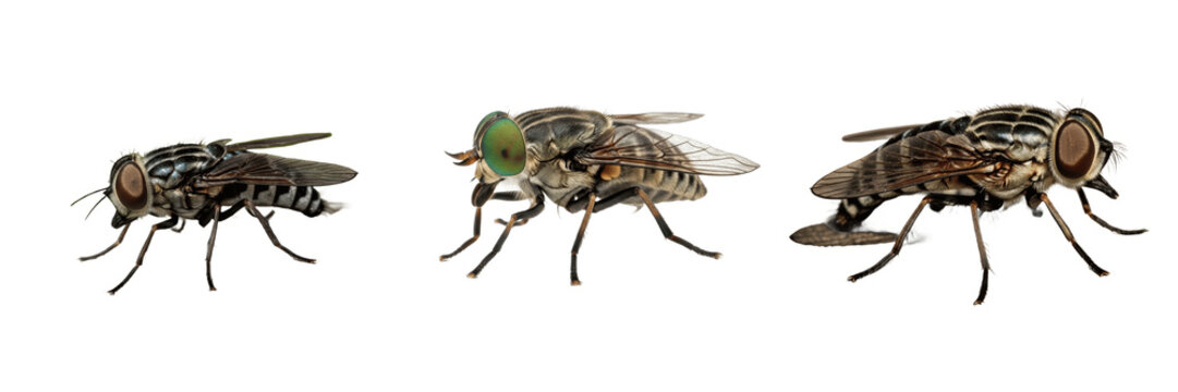 Horse fly, Tabanus sulcifrons, large hematophagous insect profile, Tabanidae family, slashing blade mandibles mouthparts, equine vector pest, veterinary medical entomology diagnostic card