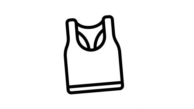 singlet minimalist stroke animation