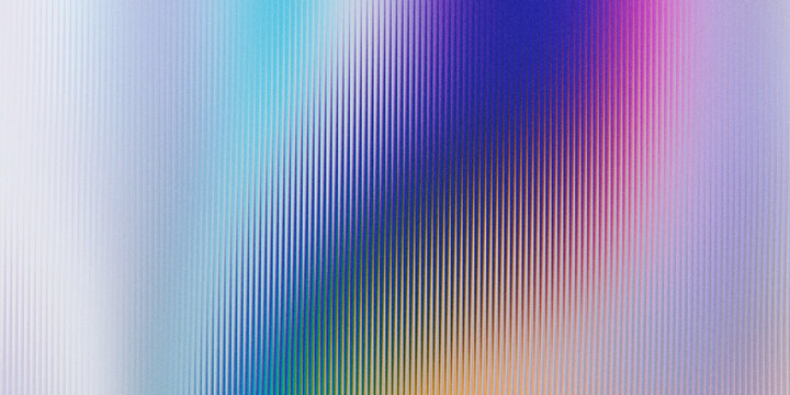 Abstract background with vertical glitch lines transitioning through blue purple and orange gradients, abstract