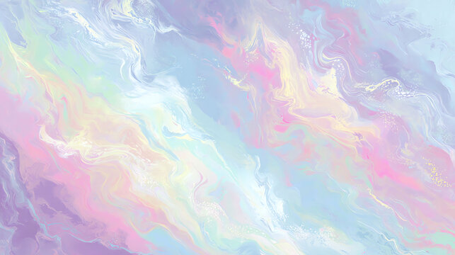 Pastel Dream Abstract Art