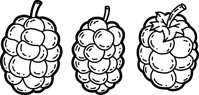 Fresh fruit silhouettes on textured grey background