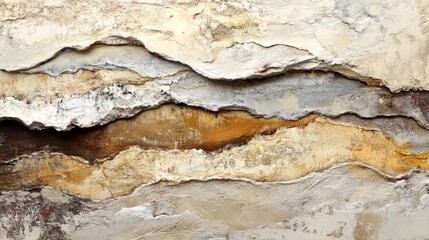 Fototapeta premium Contemporary earthy texture with layered sand, mocha and cream tones. generative ai