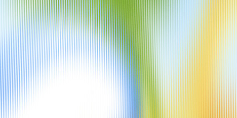 Abstract background with vertical lines in soft pastel green blue and yellow gradient abstract background