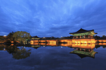 Fototapeta premium 경주동궁과월지,사적18호,경주시,경북