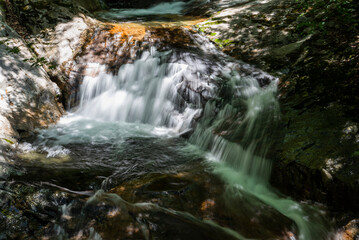 Obraz premium 강원도 인제 12선녀탕 폭포 계곡, Gangwon-do Inje 12 Seonnyeotang Waterfall Valley 