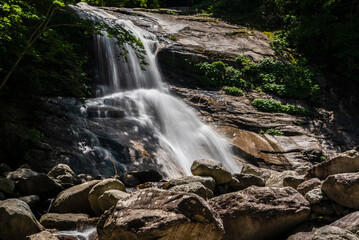 Obraz premium 강원도 인제 12선녀탕 폭포, Gangwon-do Inje 12 Seonnyeotang Waterfall 