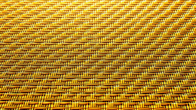 Aramid fiber weave texture with flat lay and cool blue