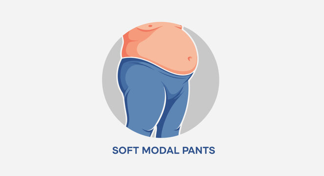 Person Wearing Comfortable Soft Modal Pants