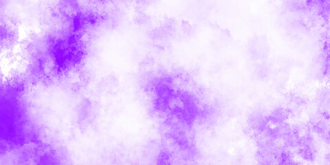 Fototapeta premium abstract cloud and vapor texture background. white and purple smoke aquarelle smudge illustration smooth grungy smokey light green colors ink glow. purple color powder explosion 