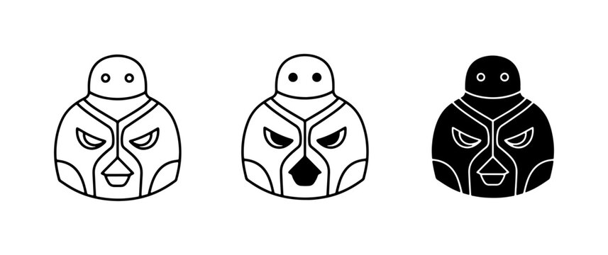 Robot Icon Set, Futuristic Android Character, Sci-Fi Bot Design