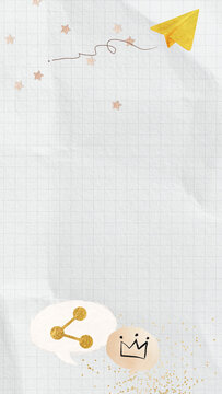 Marketing grid white iPhone wallpaper