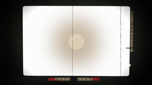film frame texture with authentic damage and grain