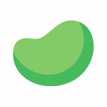 Green Jelly Bean Icon