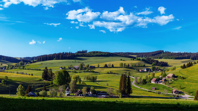 View into the Jostal near Titisee in the Black Forest