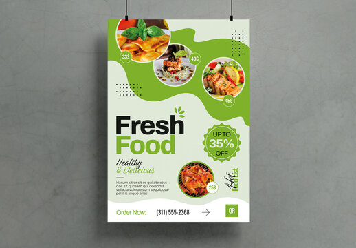Food Menu Flyer Template