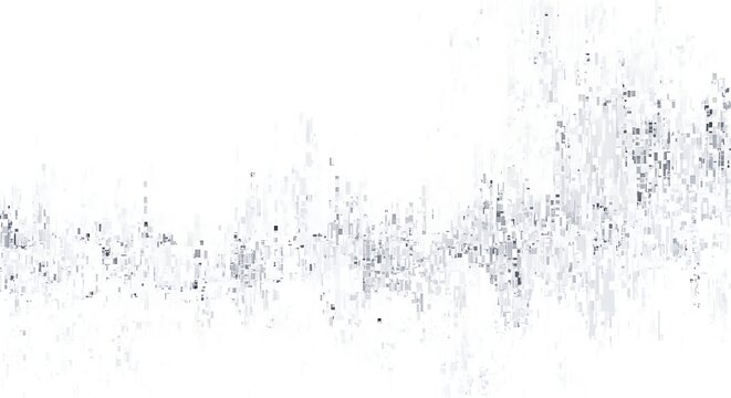 A blurry black and white image with abstract shapes and textures