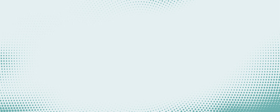 Bold monochrome halftone background of black circular dots forming a radial gradient, centered text FUTURISTIC HALFTONE, modern abstract design with high contrast for digital, data, soundwave visual