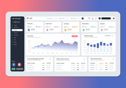 Account Service Dashboard