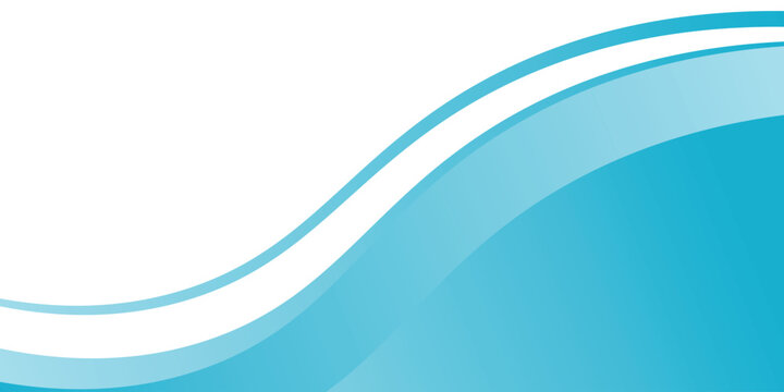 Abstract Light Blue Curved Wave Footer Background eps 10 abstract ilustration