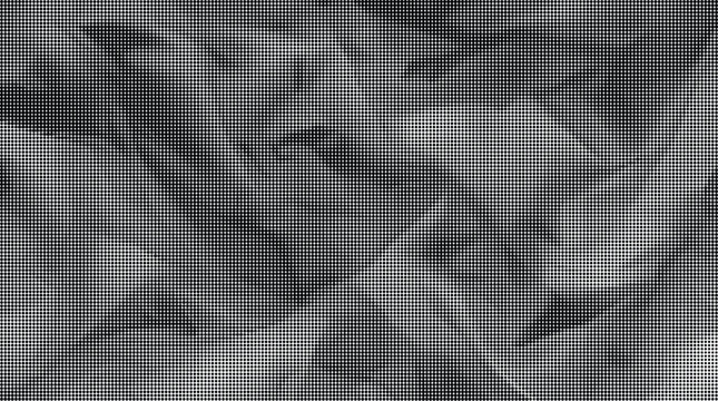 Crinkled gray fabric falls in soft folds against transparent background