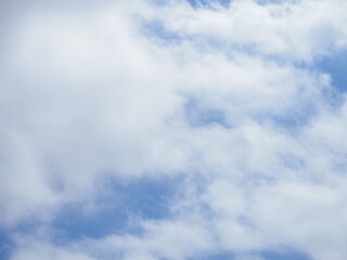 Obraz premium 青空と白い雲