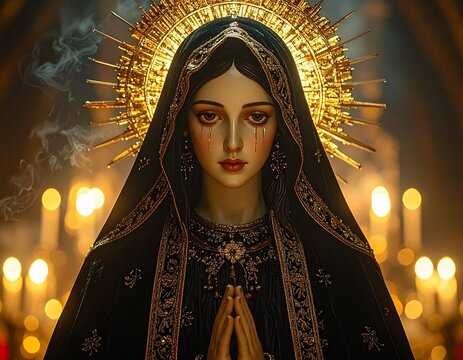 Virgen de los dolores.