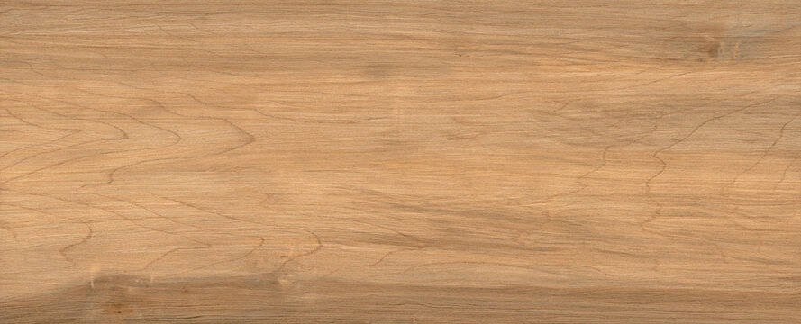 Natural oak wood texture background, light brown timber plank surface, rustic wooden board with organic grain patterns for interior design