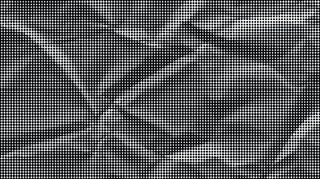 Gray crumpled paper texture fills the entire view with deep folds
