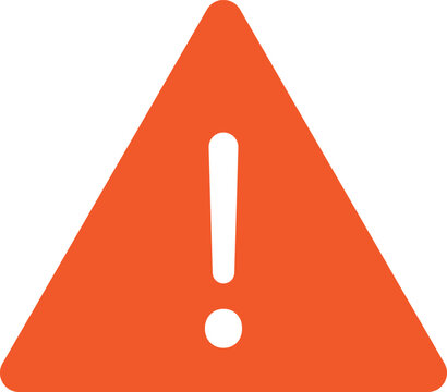 PrintAttention icon elements. icon in trendy flat and stroke style .Warning caution sign icon in flat style. Exclamation mark .Warning caution sign icon in flat style, exclamation mark symbol inside t