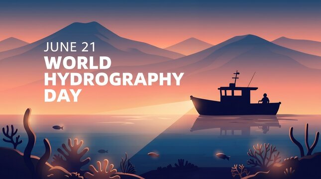 Sunset Voyage Celebrating World Hydrography Day with Maritime Exploration and Oceanographic Research