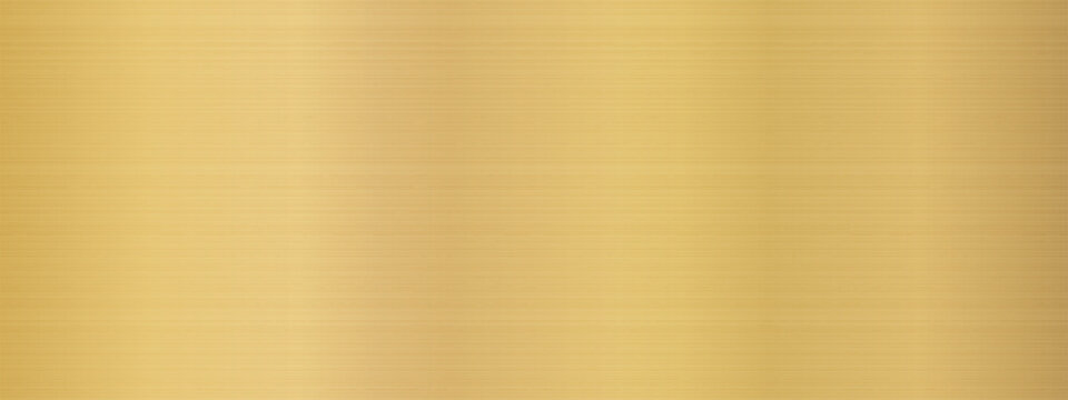 Light gold metallic gradient backdrop with brushed texture. Streaks, gleams, reflections across polished foil surface. Vector seamless design. Template for luxury, card overlay.