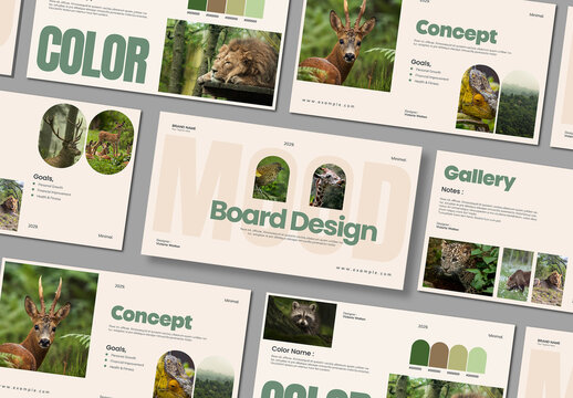 Brand Mood Board Template