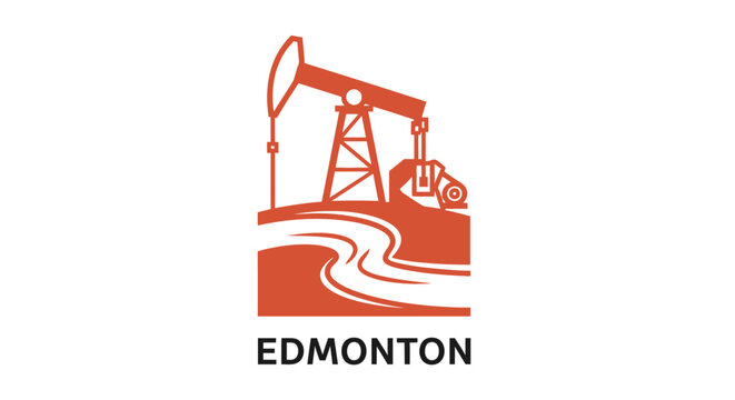 Illustration of an oil pump jack extraction system.