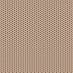 Fototapeta premium Beige Chocolate Ditsy Star Grid Pattern