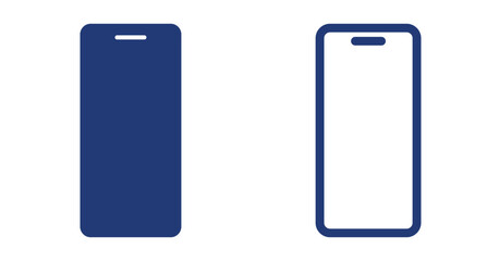 スマホのアイコン 2個セット ベクター素材 © FREEDOM