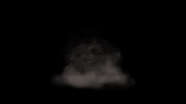 Dynamic Air Whirlwind Effect with Realistic Particle Motion