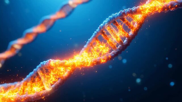 Cancer Cell Mutation Burst Under Microscopic View