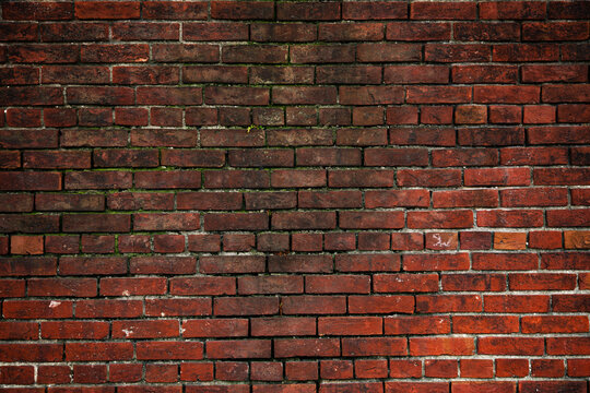 Bricks wall texture background. Retro brickwall patterned surface. Bricks masonry stonework structure. Bricks rustic grunge texture.