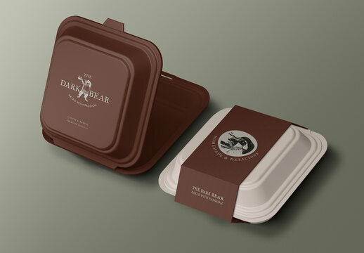 Elegant Eco Friendly Packaging Mockup PSD