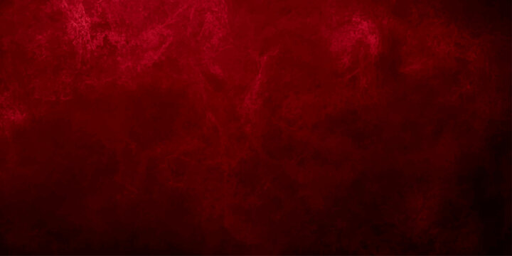 Dark red grunge texture background with vintage fire and smoke effect