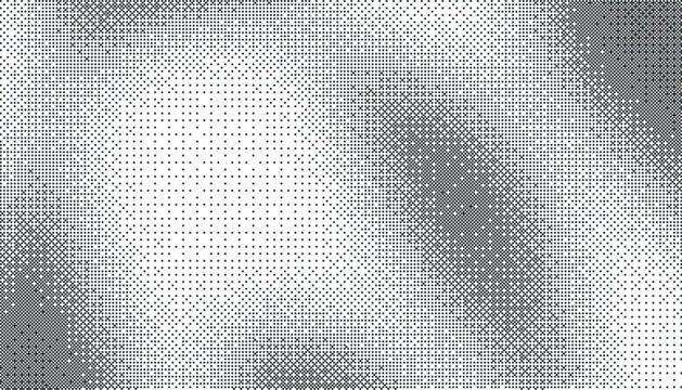 Trendy pixelated bitmap dither texture vector design, modern vector pixelate template design.