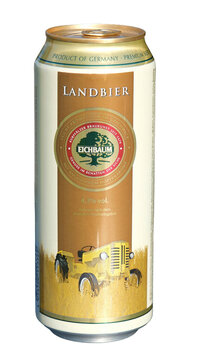 Landbier Eichbaum 50 cl, Deutsches Lagerbier von der Privatbrauerei Eichbaum, Z&uuml;rich 25.05.2025