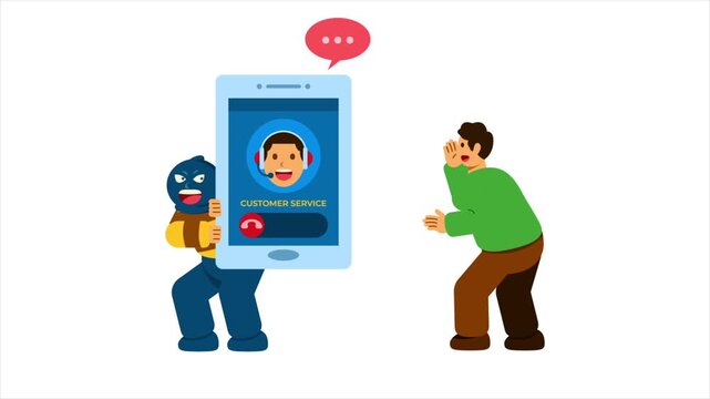 Impostor Act As Customer Service